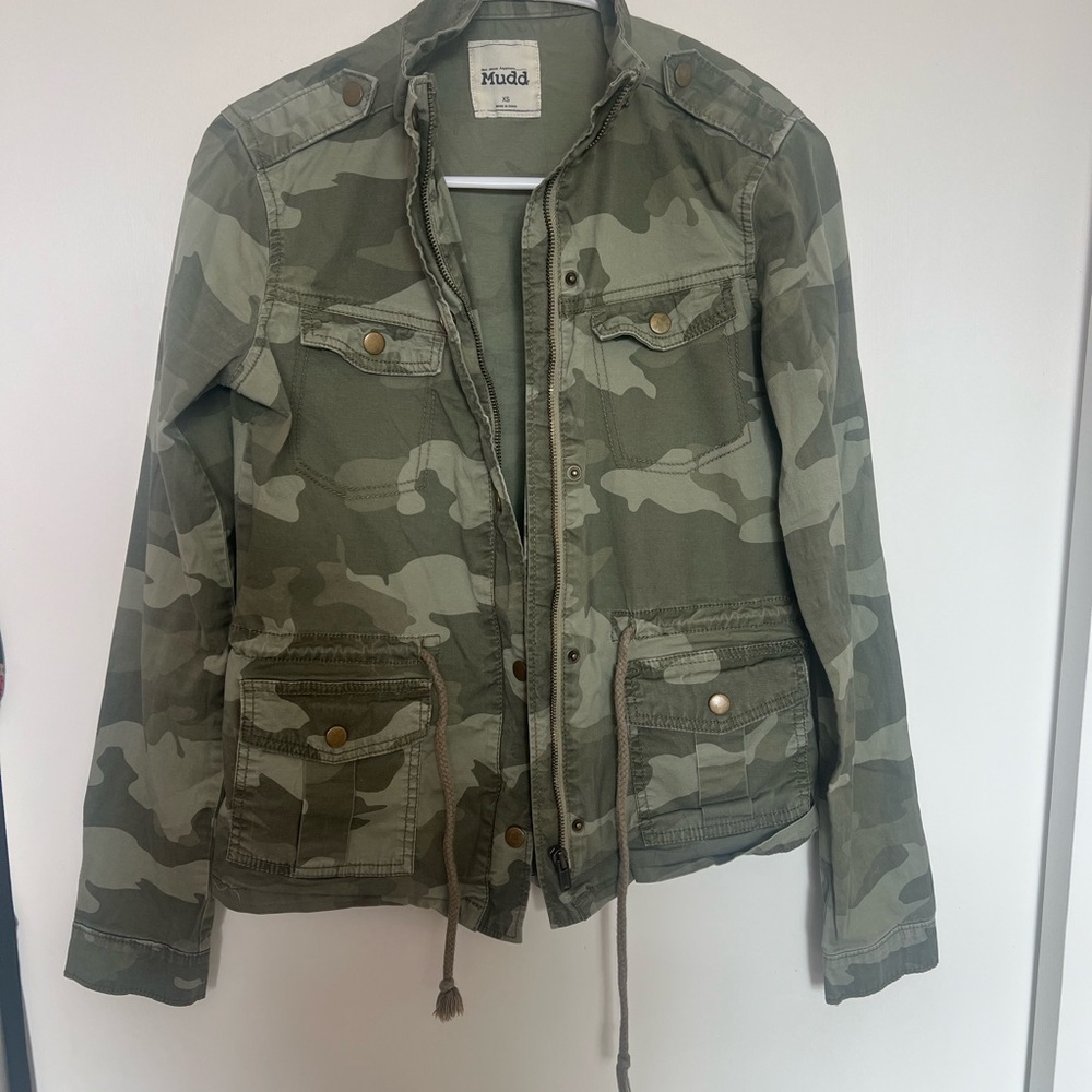 Jrs Mudd Jacket Jrs size XS CAMO Jacket